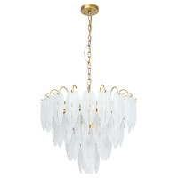 Arte Lamp EVIE, Светильник подвесной, цвет арматуры - матовое золото, 12x40W E14, A4052LM-12SG