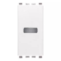 Vimar Индикатор световой с белым диффузором, белый, 20386.B.B