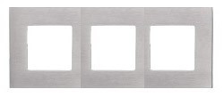 FD01703BN Fede Fede SOHO Рамка 3-ная,  Brushed Nickel