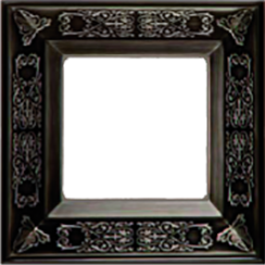 FD01411AS Fede Granada Рамка 1-ная, Antique Silver