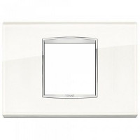 20652.C72 - Vimar Накладка классика для 2 модуля центрально лед белый