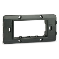 ДКС Каркас на 4 модуля, черный, 75021N