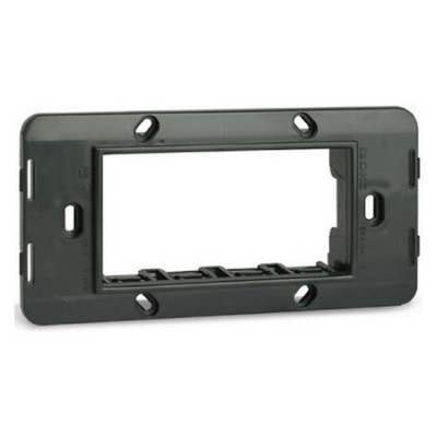 ДКС Каркас на 4 модуля, черный, 75021N