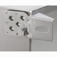 Legrand Комплект из 4 кронштейнов для крепления к стене - для щита Atlantic из нержавеющей стали 304 L - 300 кг, 036406 Legrand Комплект из 4 кронштейнов для крепления к стене - для щита Atlantic из нержавеющей стали 304 L - 300 кг, 036406