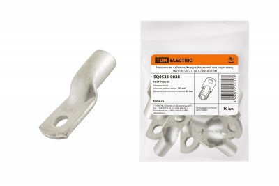 Наконечник медный луженый ТМЛ 185-20-21 ГОСТ 7386-80 TDM Electric, SQ0533-0038