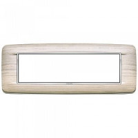 Vimar Накладка с закруглениями для 7 модулей дуб выбеленый, 20687.C32