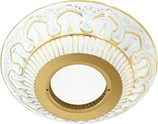 FD1019ROPOP Fede Светильник CORDOBA IP44, Gold White Patina