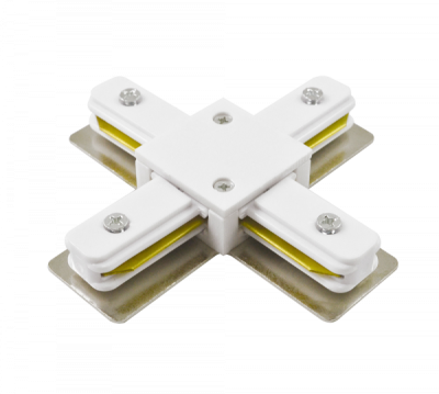 Jazzway PTR CX-WH Коннектор белый X -обр., 5010888