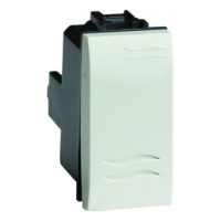 ДКС Переключатель, слоновая кость, 1мод., 75011S