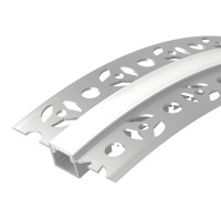 Профиль FANTOM-BENT-W12-TOP-2000 ANOD (Arlight, Алюминий), 040327