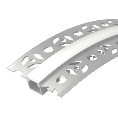 Профиль FANTOM-BENT-W12-TOP-2000 ANOD (Arlight, Алюминий), 040327