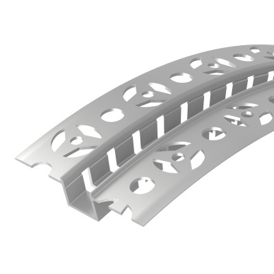 Профиль FANTOM-BENT-W12-TOP-2000 ANOD (Arlight, Алюминий), 040327
