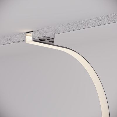 Профиль FANTOM-BENT-W12-TOP-2000 ANOD (Arlight, Алюминий), 040327