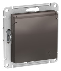 ATN000646 - ATLASDESIGN РОЗЕТКА с заземлением со шторками с крышкой, 16А, IP20, механизм, МОККО, Systeme Electric ATN000646 - ATLASDESIGN РОЗЕТКА с заземлением со шторками с крышкой, 16А, IP20, механизм, МОККО, Systeme Electric