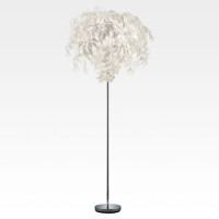 LUSSOLE IDAHO Торшер, цвет основания - хром, плафон - акрил (цвет - белый), 3x40W E27, LSP-0575