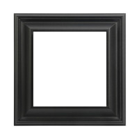 Рамка 1-пост; термопласт; черный матовый; Eco Deco, EPD481SWM