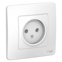 BLANCA С/У РОЗЕТКА без заземления без шторок 16А, 250В, БЕЛЫЙ BLANCA С/У РОЗЕТКА без заземления без шторок 16А, 250В, БЕЛЫЙ