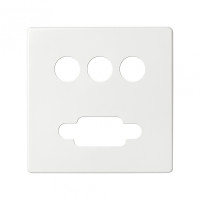 Simon 82 Detail Белая Накладка на механизм 7500092-039, 8200092-030