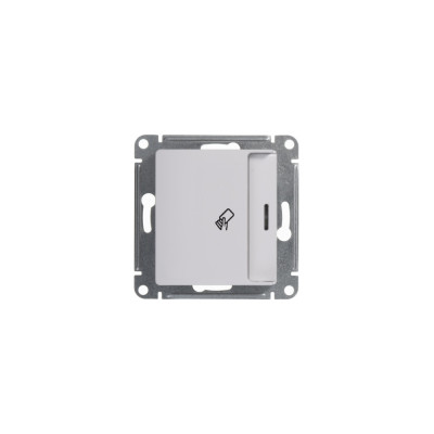 GLOSSA Карточный ВЫКЛЮЧАТЕЛЬ, механизм, БЕЛЫЙ