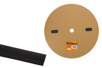 Термоусаживаемая трубка ТУТнг 16/8 черная (100 м/ролл) TDM Electric, SQ0518-0042
