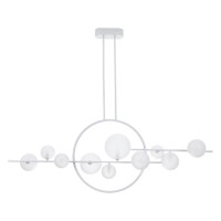 Arte Lamp SATURN, Люстра, цвет арматуры - белый, цвет плафона/декора - БЕЛЫЙ, 1х75W LED, A7790SP-75WH