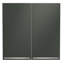 Клавиши для выключателя/переключателя двухклавишного с подсветкой, S70 (титан), VLS000406 Клавиши для выключателя/переключателя двухклавишного с подсветкой, S70 (титан), VLS000406