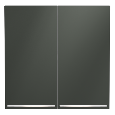 Клавиши для выключателя/переключателя двухклавишного с подсветкой, S70 (титан), VLS000406