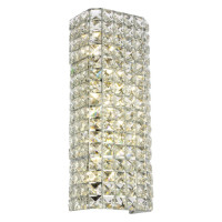 ST LUCE SL748.101.05 Светильник настенный ST-Luce Хром/Хром, Прозрачный G9 5*5W