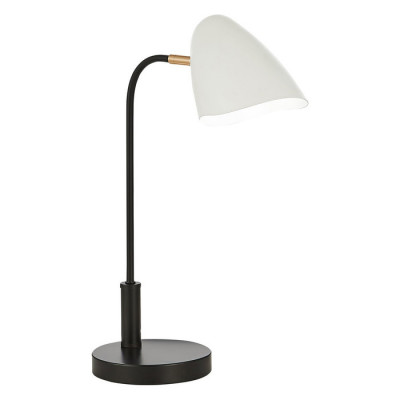 Evoluce SLE103604-01 Прикроватная лампа Черный, Золотой/Белый E14 1*40W