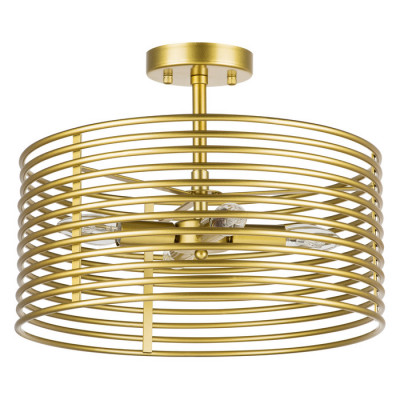 Lightstar 728043 (MX20105-4A) Люстра ZETA 4х40W E14 ЗОЛОТО (в комплекте)