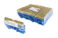 Шина "N" нулевая с изолятором на DIN-рейку 8x12мм стойка бол. 12 групп инд. стикер TDM Electric, SQ0801-0133