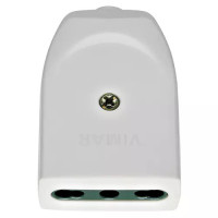 Vimar Розетка BPRESA 2P+T 16A P17/11, белая, 00223.B