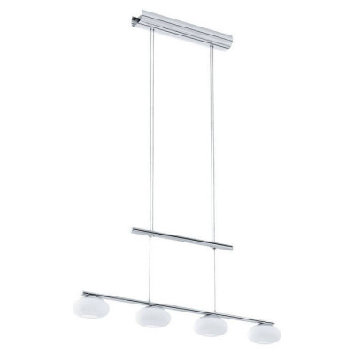 96528 Светодиод. подвес ALEANDRO 1 с регул. высоты и димм., 4х4,5W (LED), L800, H860-1550, сталь, хр