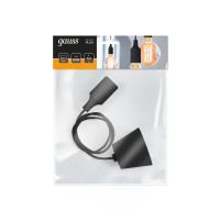 Светильник подвесной Gauss Decor PL011 черный E27, 1 м, 1/40, PL011