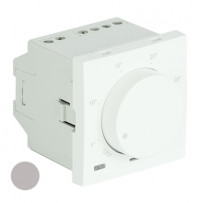 Поворотный термостат - 2 модуля, алюминий, EFAPEL, 45234 SAL