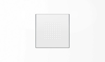 8529 BL - Накладка для механизма зуммера 8119, звонка 8124 и громкоговорителя 9329, серия SKY, цвет альпийский белый - 2CLA852900A1101