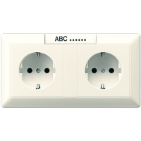 SCHUKO®-розетка для кабельных каналов 16 A / 250 B ~, AS1522NA