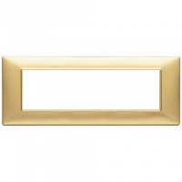 Vimar Накладка для 7 модулей золото матовое, 14657.25