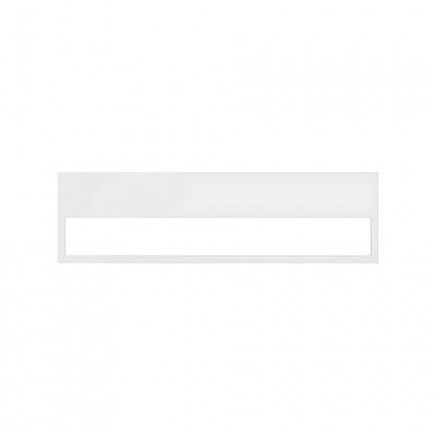 Simon 10001640-230 Рамка «минимум» на 4 поста цвета белый матовый S100