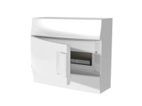 41P12X11 - Бокс настенный Mistral41 12М непрозрачная дверь (без клемм)