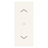 Vimar Клавиша 1M аксиальная с символом стрелки белая, 31000A.FB