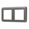 043780 - Рамка пластиковая FRM-VERSA-PL-2-GR (Arlight, -)