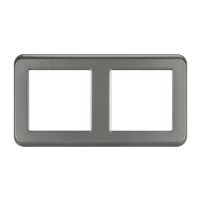 043780 - Рамка пластиковая FRM-VERSA-PL-2-GR (Arlight, -)