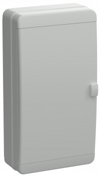 TEKFOR Корпус пласт. КМПн-36 IP65 сер. непрозр. дверь IEK, TF5-KP73-N-36-65-K03-K03