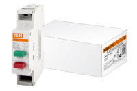 Выключатель кнопочный пуск-стоп (без фиксации) ВК-47 1НО;1НЗ TDM Electric, SQ0214-0021