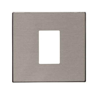 8555 AI - Накладка для механизма разъёма VDI, 1-пост, серия SKY, цвет нержавеющая сталь - 2CLA855500A1401