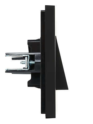 FORTE&PIANO Вывод кабеля FP142 чер. IEK, FP-VK10-0-K02