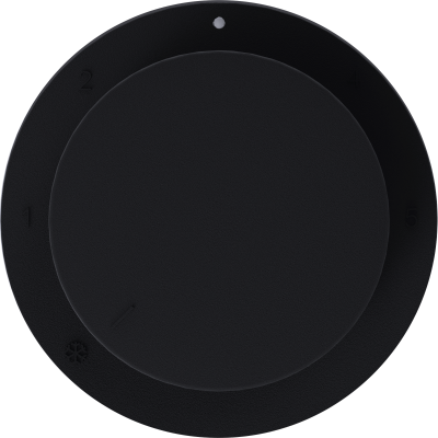 Donel D16 матовый карбон Накладка для регулятора температуры пола, DO14930