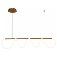 ST LUCE SL6102.303.45 Светильник подвесной ST-Luce Латунь/Белый LED 1*45W 4000K