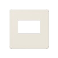 Kрышка для USB-зарядный устройств; без видимого винта; термопласт; слоновая кость, A1569USB